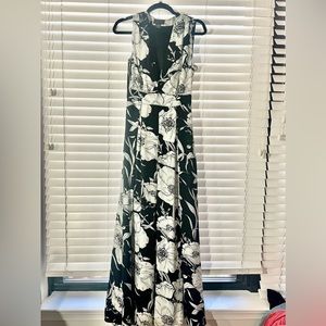 Black and white dress